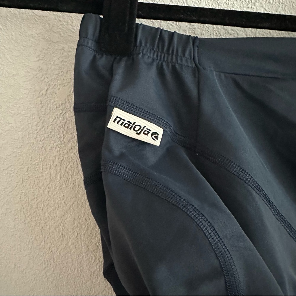 Maloja Bike Shorts, size M, navy